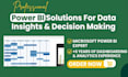 create professional power bi dashboard, data visualization, and report
