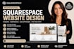 squarespace website design squarespace website redesign squarespace website
