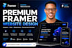 framer website, framer landing page, figma to framer, framer developer