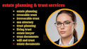 draft individual wills, couples will, trusts and estate plan documents