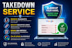 remove mugshot negative link bad article from google search by dmca