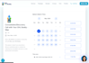 create a calendar booking page and appointment system