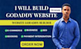 build godaddy website, website design, redesign website, godaddy builder