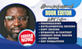 proofread, edit, spellcheck for self help ebook for amazon self publishing