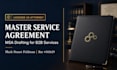 draft a custom master service agreement msa as a licensed US attorney