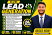 do b2b lead generation , linkedin lead generation , email list building
