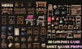 make 3d game isometric low poly props game asset for unreal engine lowpoly model