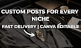 design custom canva social media posts