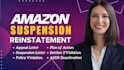 write amazon suspension poa, fix amazon violation and reinstate amazon account
