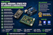 design esp32, arduino, stm32 pcb, iot hardware, embedded system pcb