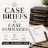 write case brief and case law summaries