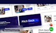 design a stunning business pitch deck powerpoint presentation