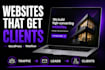 design wordpress or webflow website for business that converts