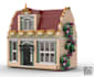 design your real house as a custom lego moc brick by brick with PDF instructions