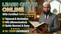 teach quran with tajweed and hifz