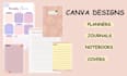 create aesthetic digital planners, journals, and notebooks