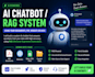 ai chatbot, rag system using your documents PDF, website, data