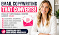 craft sales boosting email copy and sequences