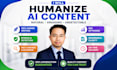 rewrite and humanize your ai content to human written text
