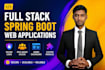build your custom spring boot web app with business modules