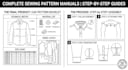 create professional illustrated sewing instructions and PDF pattern booklet