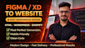 convert figma or xd design to HTML, wordpress or shopify website