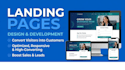 design and develop a responsive landing page