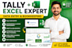 do tally data entry bookkeeping and excel dashboard
