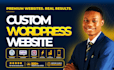 do wordpress website development, design or redesign wordpress blog website