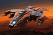 design spaceship, sci fi illustration