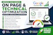 fix technical issues and optimize on page SEO