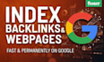 index backlinks and webpages permanently on google