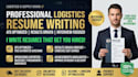 write a logistics, supply chain, procurement, warehouse ats optimized resume