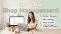 do etsy seo, etsy va, etsy virtual assistant