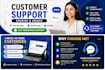 provide customer support in spanish and arabic