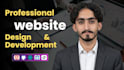 create a modern responsive react website with tailwind CSS