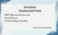 transcribe spanish audio accurately and professionally