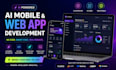 do ai mobile app development, ai website lovable replit base44 flutterflow glide