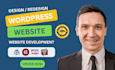 copy clone, redesign, revamp, duplicate wordpress website into elementor pro