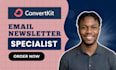 setup convertkit newsletter kit landing page convertkit email sequence expert