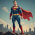 do a superhero character art