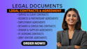 be your professional lawyer for contracts
