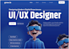 design a modern and professional website UI in figma