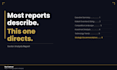 deliver a deep sector analysis report backed by real data