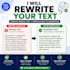 rewrite and paraphrase your text
