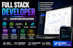 build full stack web app with react, nodejs, nextjs API dev