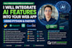 integrate ai features into your web app using python and fastapi