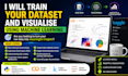 train your dataset and visualise using machine learning
