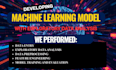 build a machine learning model and data analysis using python