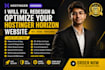fix, redesign and optimize your hostinger horizon website